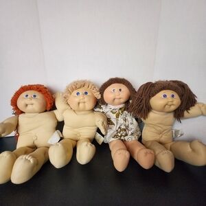 4 Vintage Cabbage Patch Kids Dolls